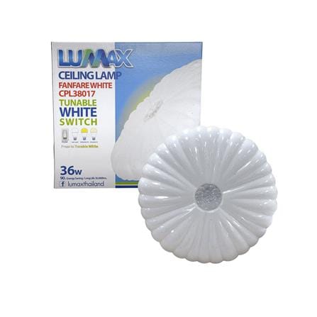 ไฟเพดาน LED LUMAX 03-A2291 15 นิ้ว 36 วัตต์ DAYLIGHT/COOL WHITE/WARM WHITE สีขาว_5