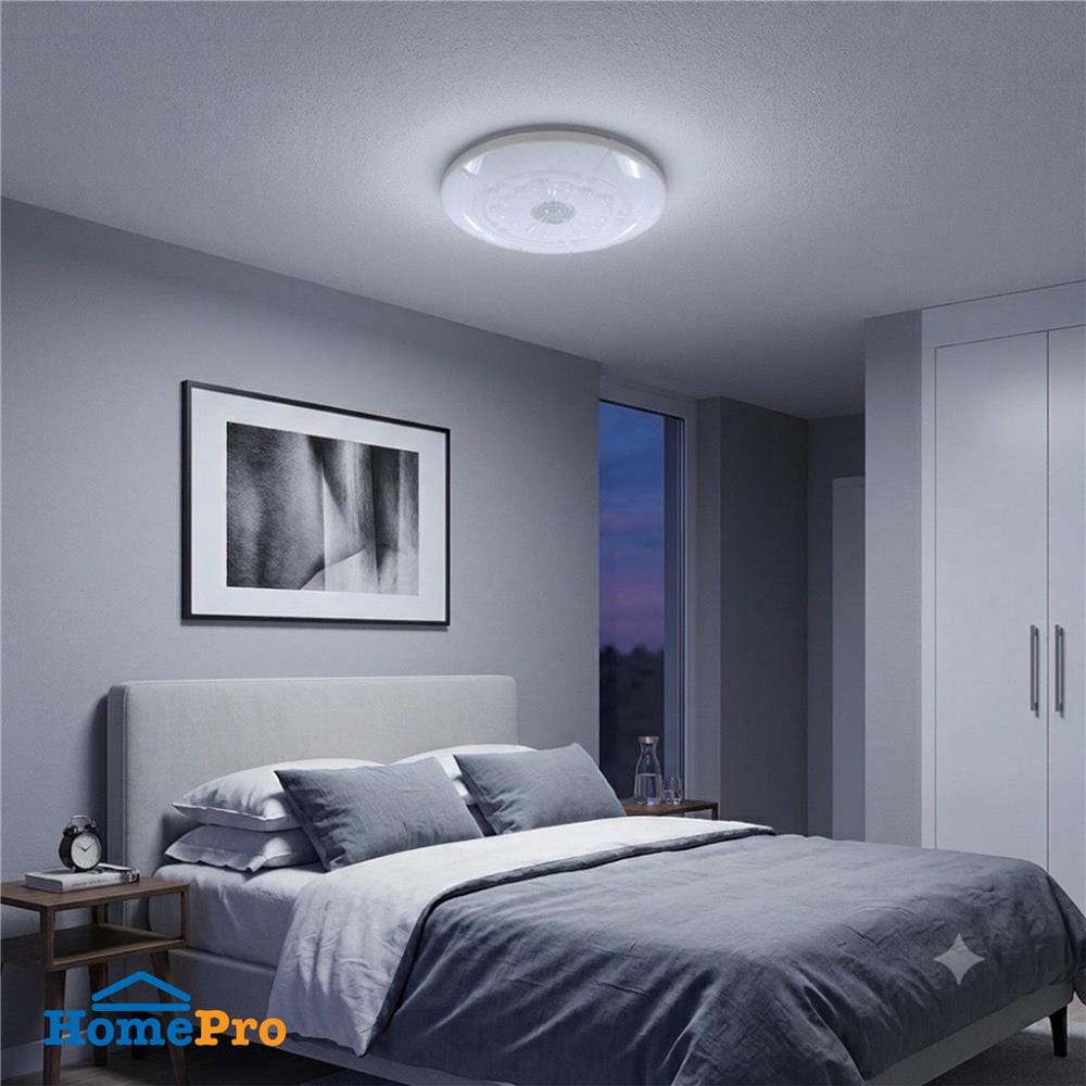 ไฟเพดาน LED LUMAX 03-A2293 19 นิ้ว 48 วัตต์ DAYLIGHT/COOL WHITE/WARM WHITE สีขาว