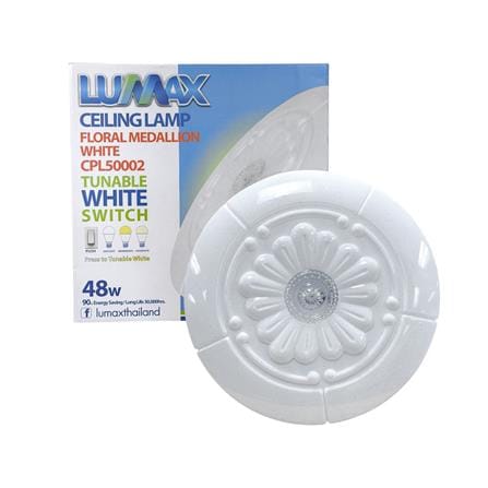 ไฟเพดาน LED LUMAX 03-A2293 19 นิ้ว 48 วัตต์ DAYLIGHT/COOL WHITE/WARM WHITE สีขาว_5