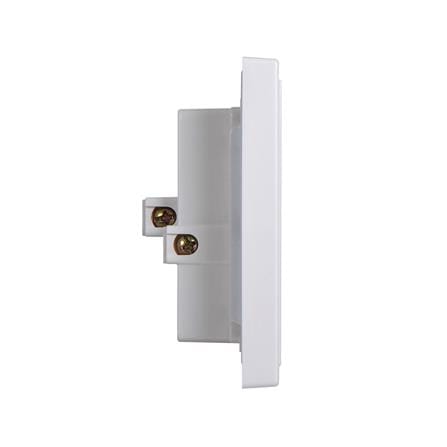 ชุดเต้ารับคู่ 3 ขา พร้อม USB-A และ TYPE-C SIMON SIMi7-102LUSBC-WH สีขาว_1