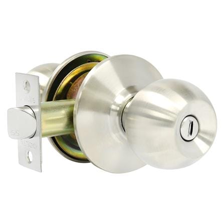 ลูกบิดประตูห้องน้ำ หัวกลม COLT FLA01CN9732BKSS01 สเตนเลส_1
