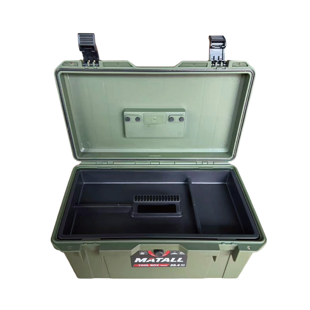 กล่องเครื่องมืออเนกประสงค์ MATALL TB003 26.4 ลิตร สี OLIVE GREEN