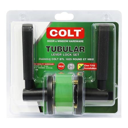 มือจับก้านโยก ห้องทั่วไป COLT FAC02CNBTL1825ETMB01 สีดำ_4