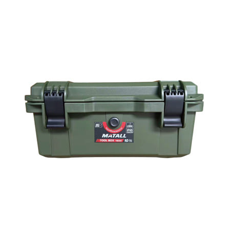 กล่องเครื่องมืออเนกประสงค์ MATALL TB001 10 ลิตร สี OLIVE GREEN_1