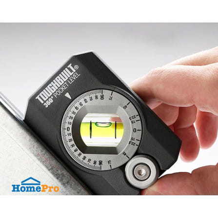 ระดับน้ำพกพาแบบตั้งองศาได้ TOUGHBUILT TB-H2-L-4R_3