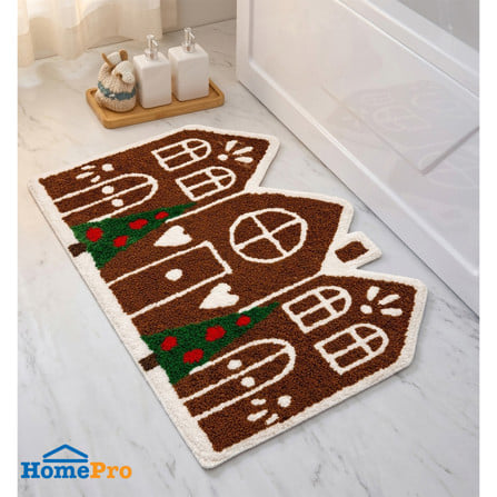 พรม  SNAZZ  SNOWHUT 45x70 ซม. สีน้ำตาล_4