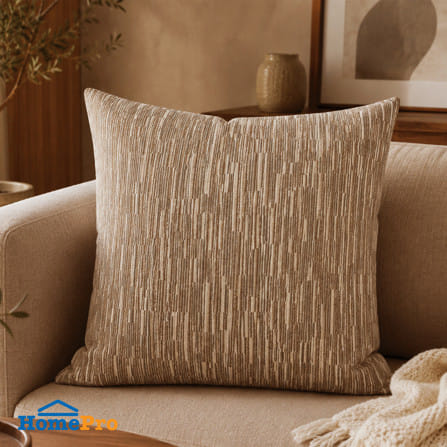 หมอนอิง HOME LIVING STYLE DELUXE 18x18 นิ้ว สีครีม_3