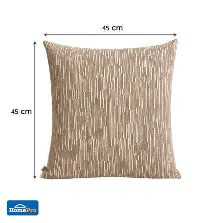 หมอนอิง HOME LIVING STYLE DELUXE 18x18 นิ้ว สีครีม_5