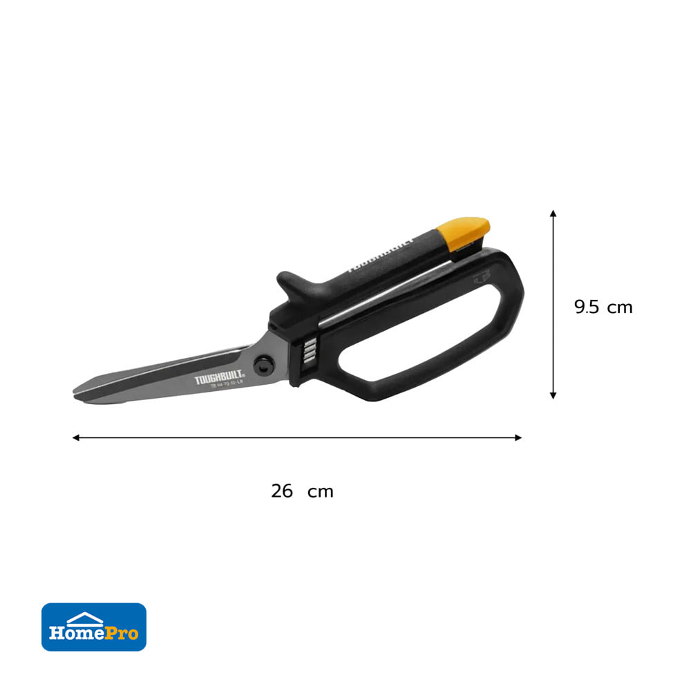 กรรไกร 10 นิ้ว TOUGHBUILT TB-H4-70-10-LR