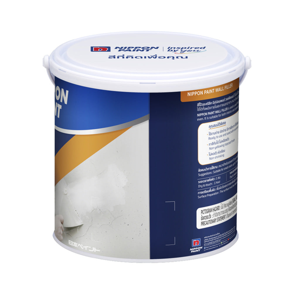 สีโป๊วปูน NIPPON PAINT VINILEX 1 แกลลอน