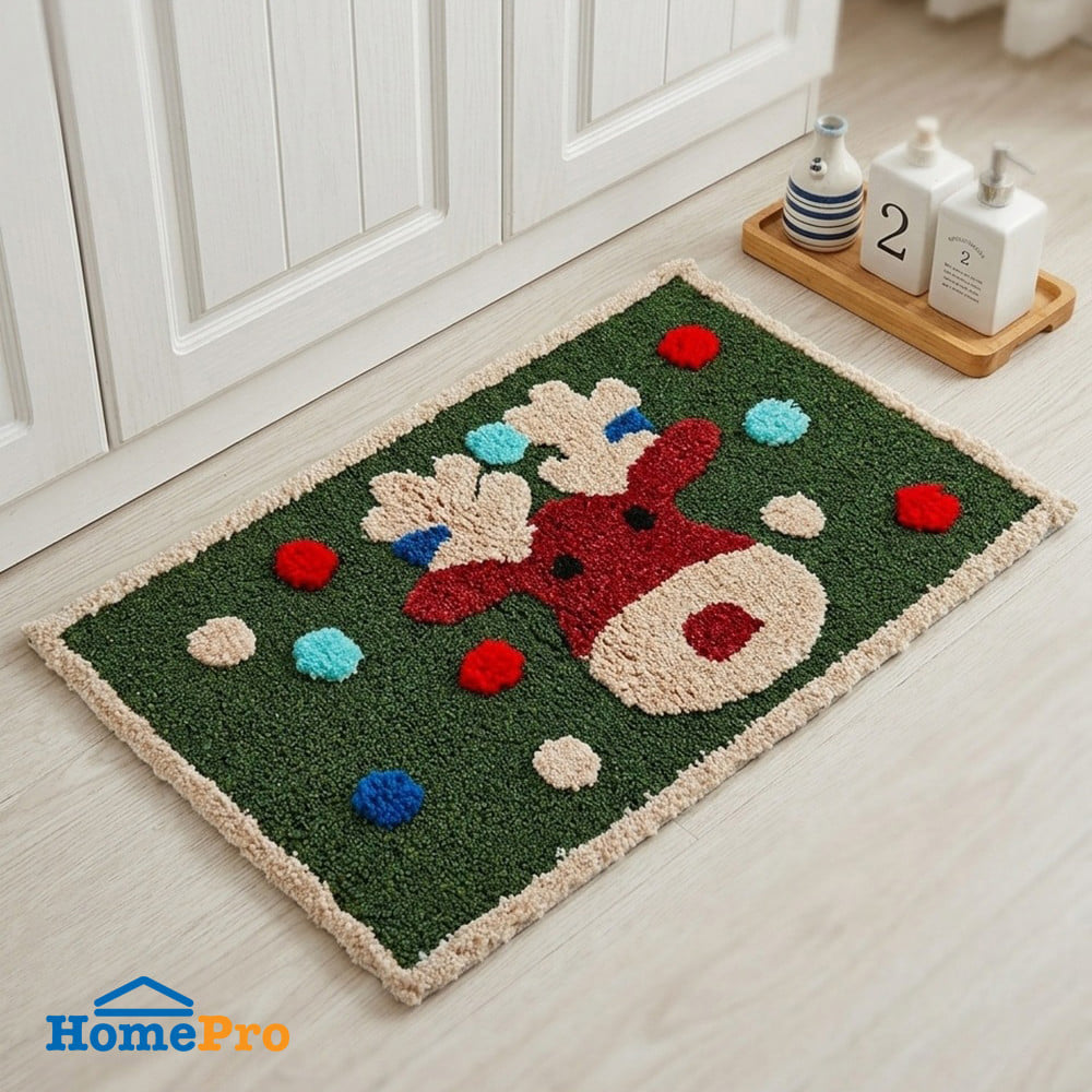 พรม SNAZZ  FAWN 45x70 ซม. สีเขียว