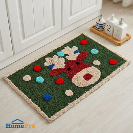 พรม SNAZZ  FAWN 45x70 ซม. สีเขียว_4