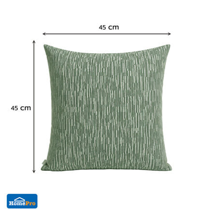หมอนอิง HOME LIVING STYLE DELUXE 18x18 นิ้ว สีเขียว_5