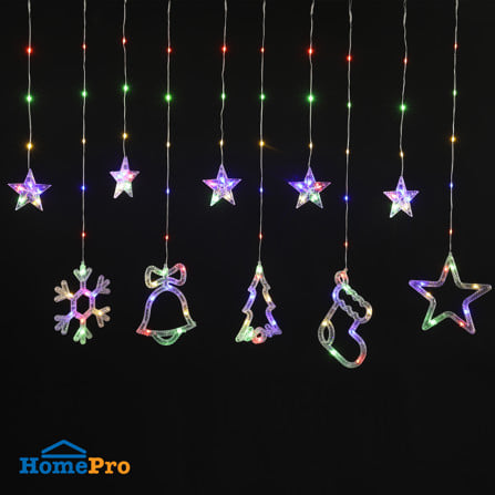 ไฟม่านตกแต่งดาว-คริสต์มาส LED SNAZZ 3 เมตร RGB_3