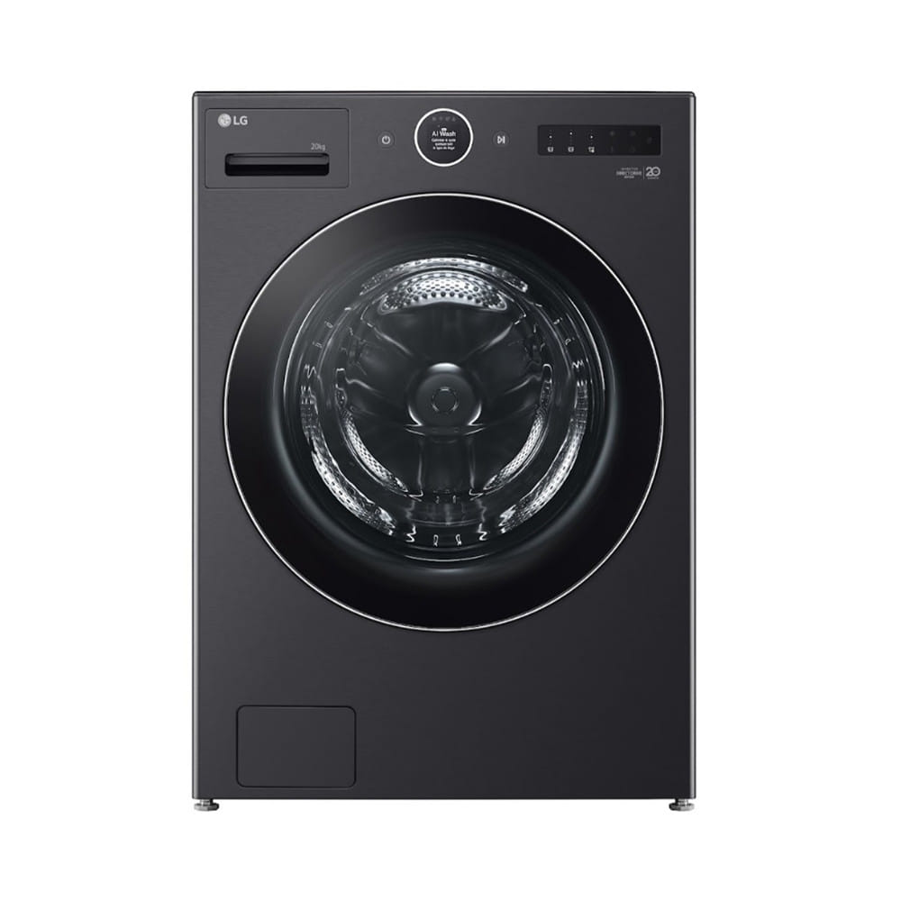 เครื่องซักผ้าฝาหน้า LG FX2725SFXKA 25 กก. 1000 RPM อินเวอร์เตอร์ สีดำ