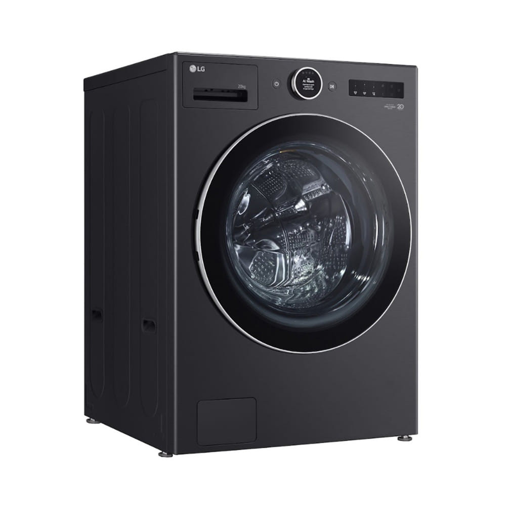 เครื่องซักผ้าฝาหน้า LG FX2725SFXKA 25 กก. 1000 RPM อินเวอร์เตอร์ สีดำ