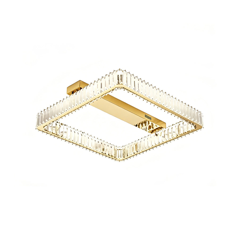 ไฟถาด LED CARINI CSKMC804-600-SQ สีทอง/ใส 1 หัว