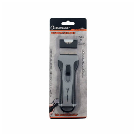 เหล็กขูดกระจกพร้อมใบมีด 5 ชิ้น ROLLINGDOG 50216_0