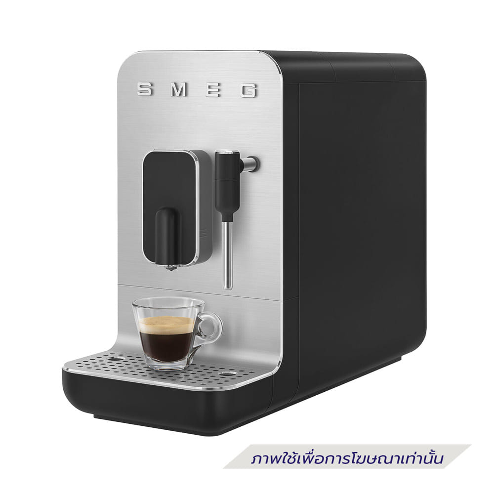 เครื่องชงกาแฟอัตโนมัติ SMEG BCC12BLMEU สีดำ
