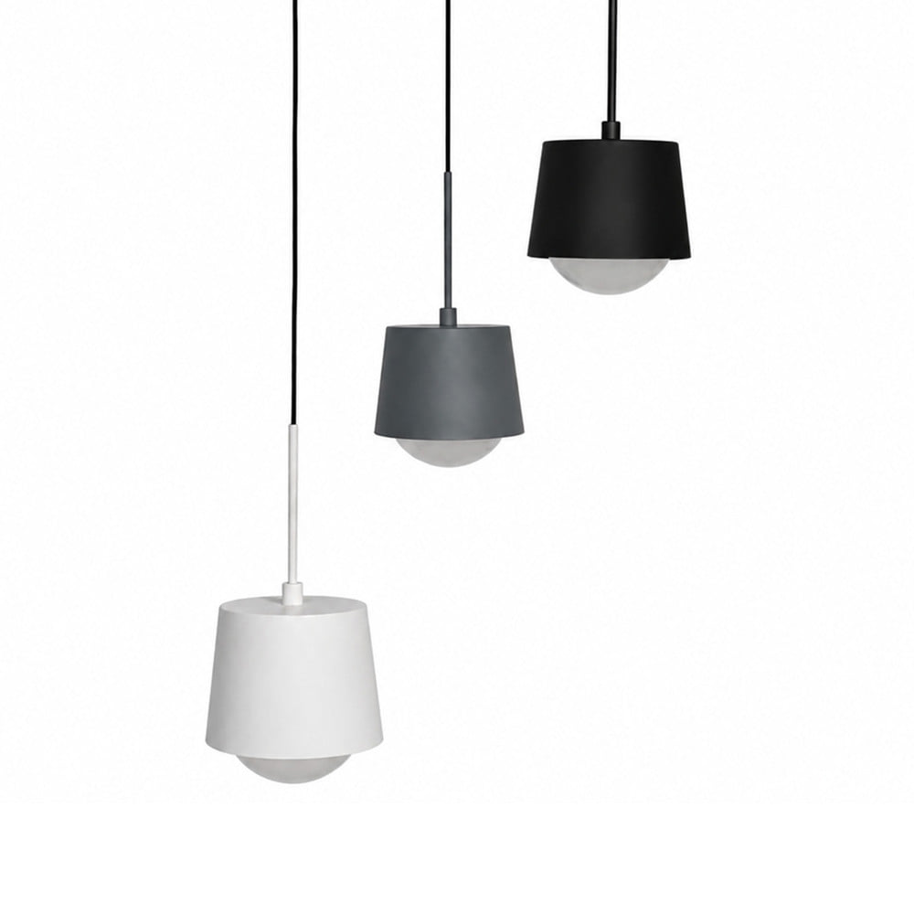 ไฟช่อ LED CARINI MD P251206 8 วัตต์ DAYLIGHT/COOL WHITE/WARM WHITE สีขาว/เทา/ดำ 3 หัว