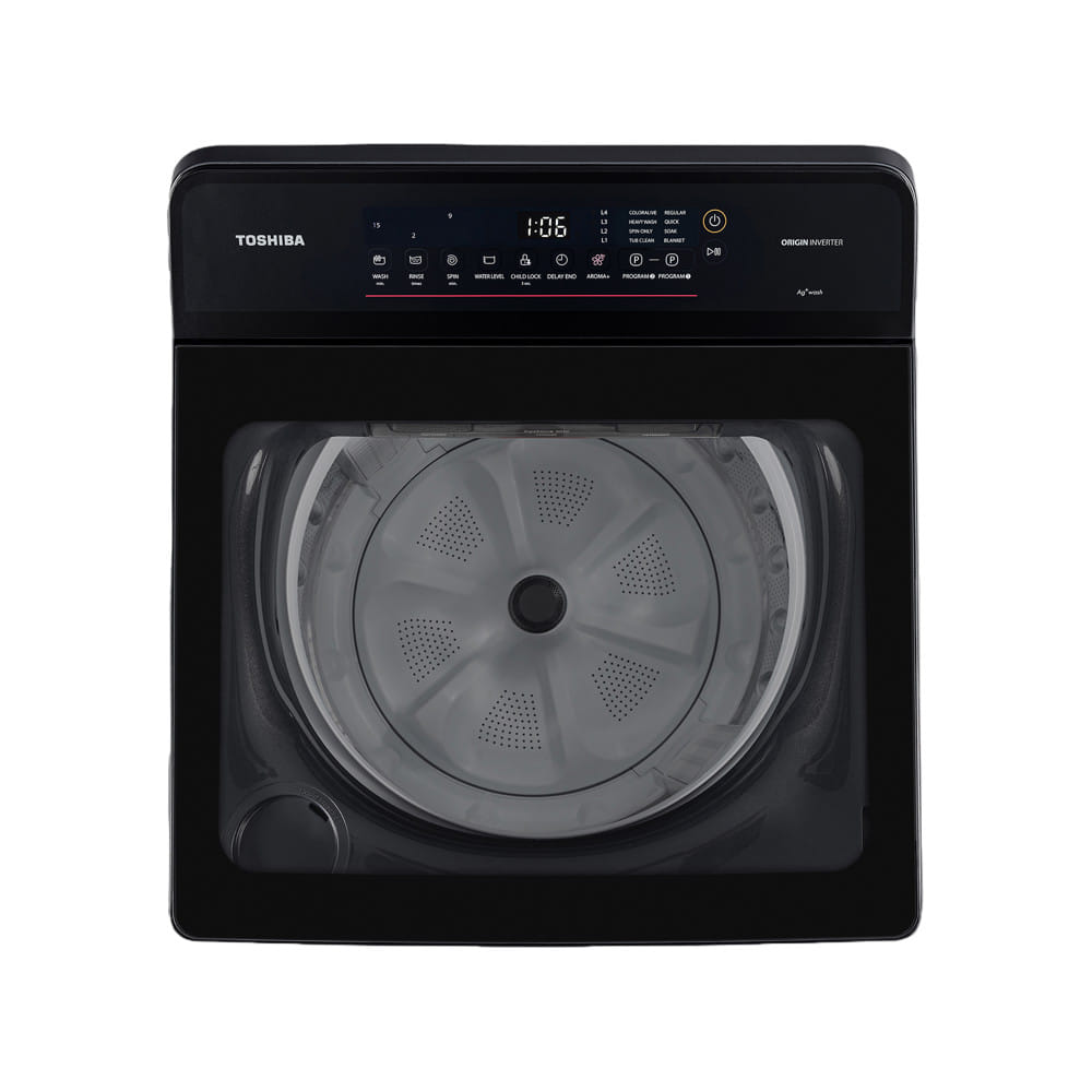 เครื่องซักผ้าฝาบน TOSHIBA AW-T26D2200YT(MG) 21 กก. อินเวอร์เตอร์ สีเทา
