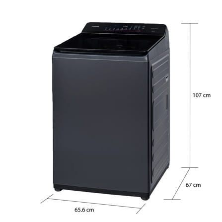 เครื่องซักผ้าฝาบน TOSHIBA AW-T26D2200YT(MG) 21 กก. อินเวอร์เตอร์ สีเทา_5