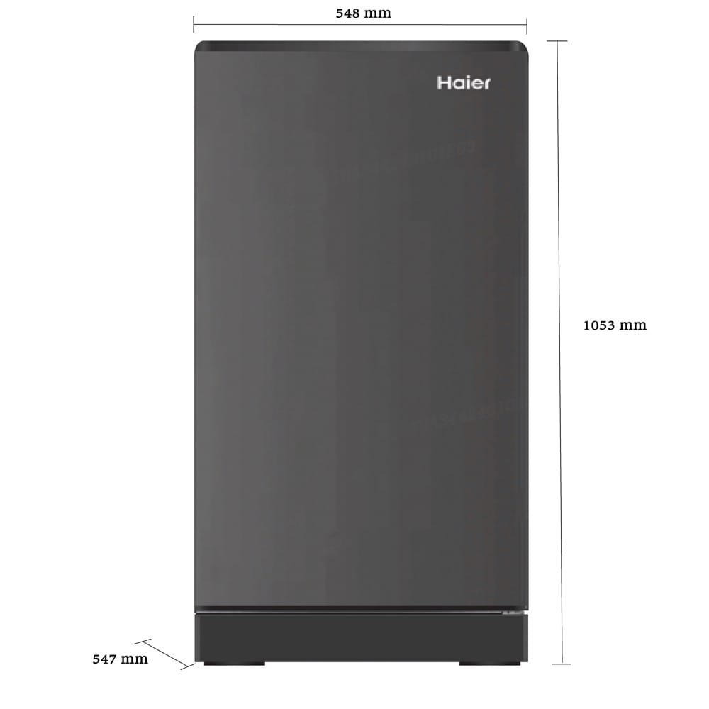 ตู้เย็น 1 ประตู HAIER HR-SD159F HPS 5.3 คิว สีเทา