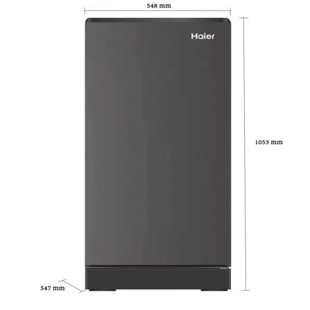 ตู้เย็น 1 ประตู HAIER HR-SD159F HPS 5.3 คิว สีเทา_3