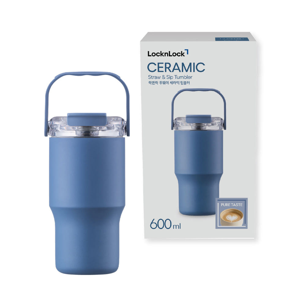 กระติกสุญญากาศ 0.6 ลิตร LOCKNLOCK LNL4430 สีน้ำเงิน