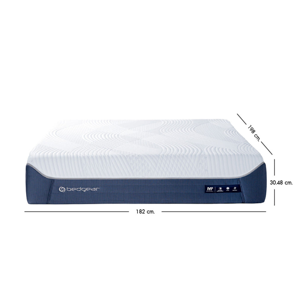 ที่นอนพ็อกเก็ตสปริง 6 ฟุต  BED GEAR รุ่น M3 1.0 (พร้อมหมอนหนุน 2 ใบ)