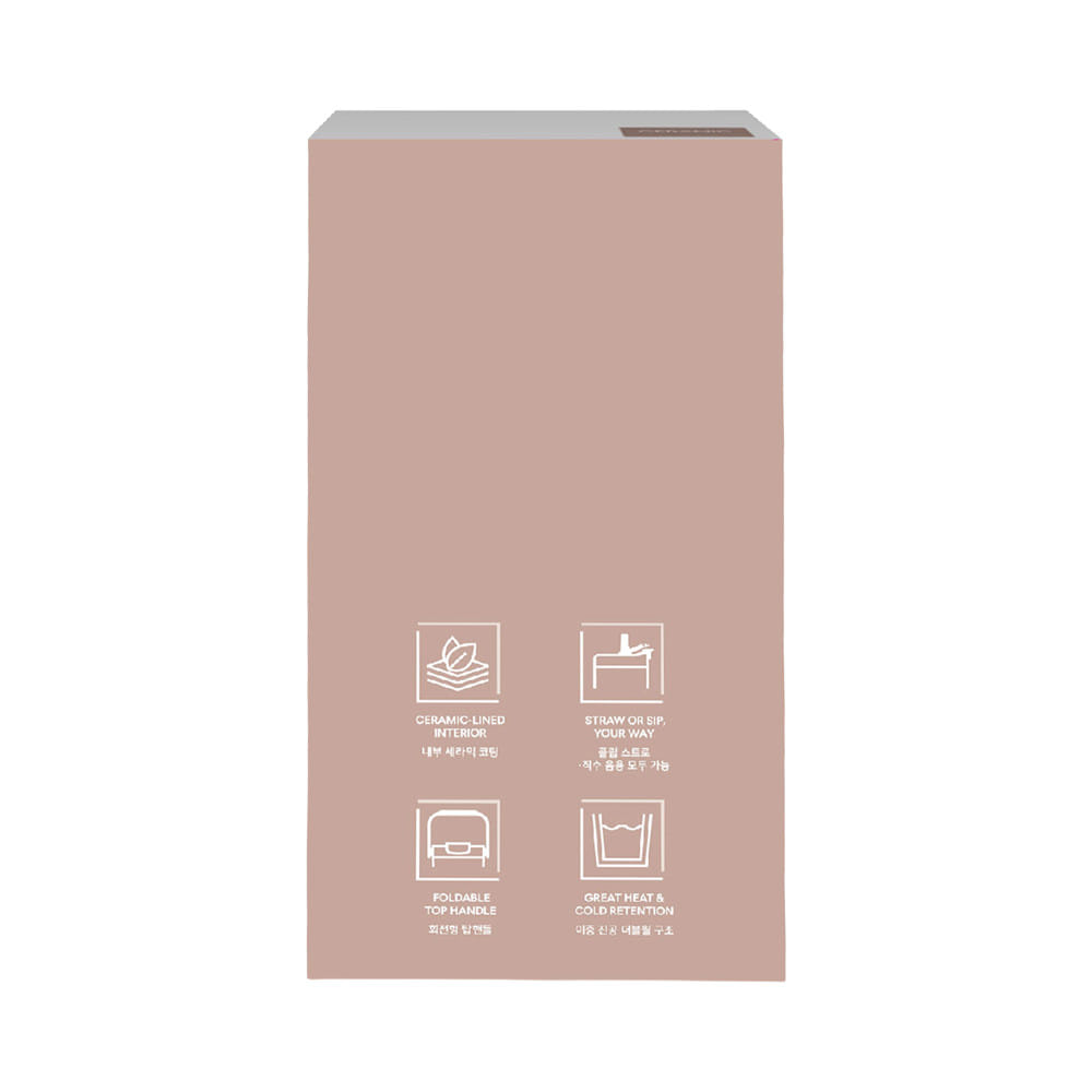 กระติกสุญญากาศ 0.6 ลิตร LOCKNLOCK LNL4430 สีน้ำตาล