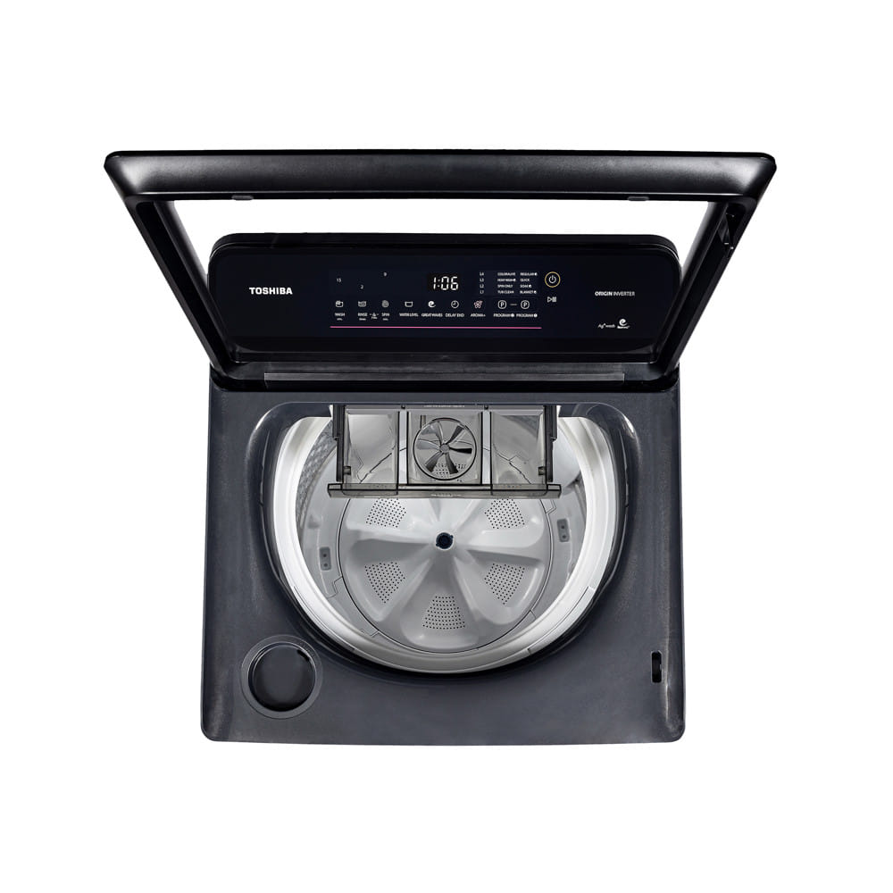 เครื่องซักผ้าฝาบน TOSHIBA AW-T26D2000QT(MG) 19 กก. อินเวอร์เตอร์ สีเทาเข้ม