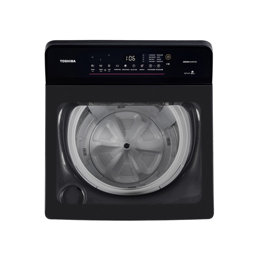 เครื่องซักผ้าฝาบน TOSHIBA AW-T26D2000QT(MG) 19 กก. อินเวอร์เตอร์ สีเทาเข้ม