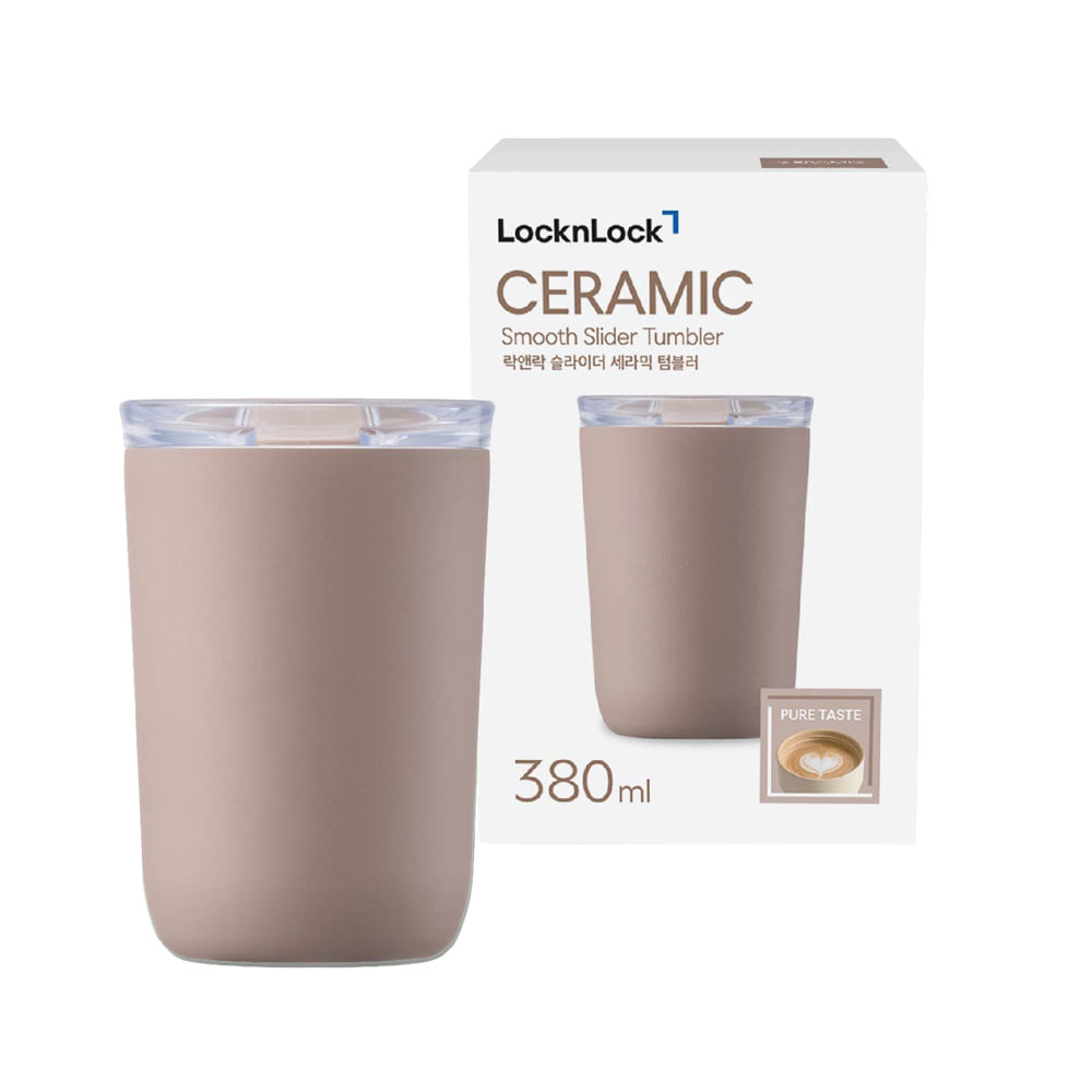 กระติกสุญญากาศ 0.38 ลิตร LOCKNLOCK LNL4170 สีน้ำตาล