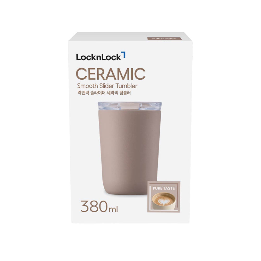 กระติกสุญญากาศ 0.38 ลิตร LOCKNLOCK LNL4170 สีน้ำตาล
