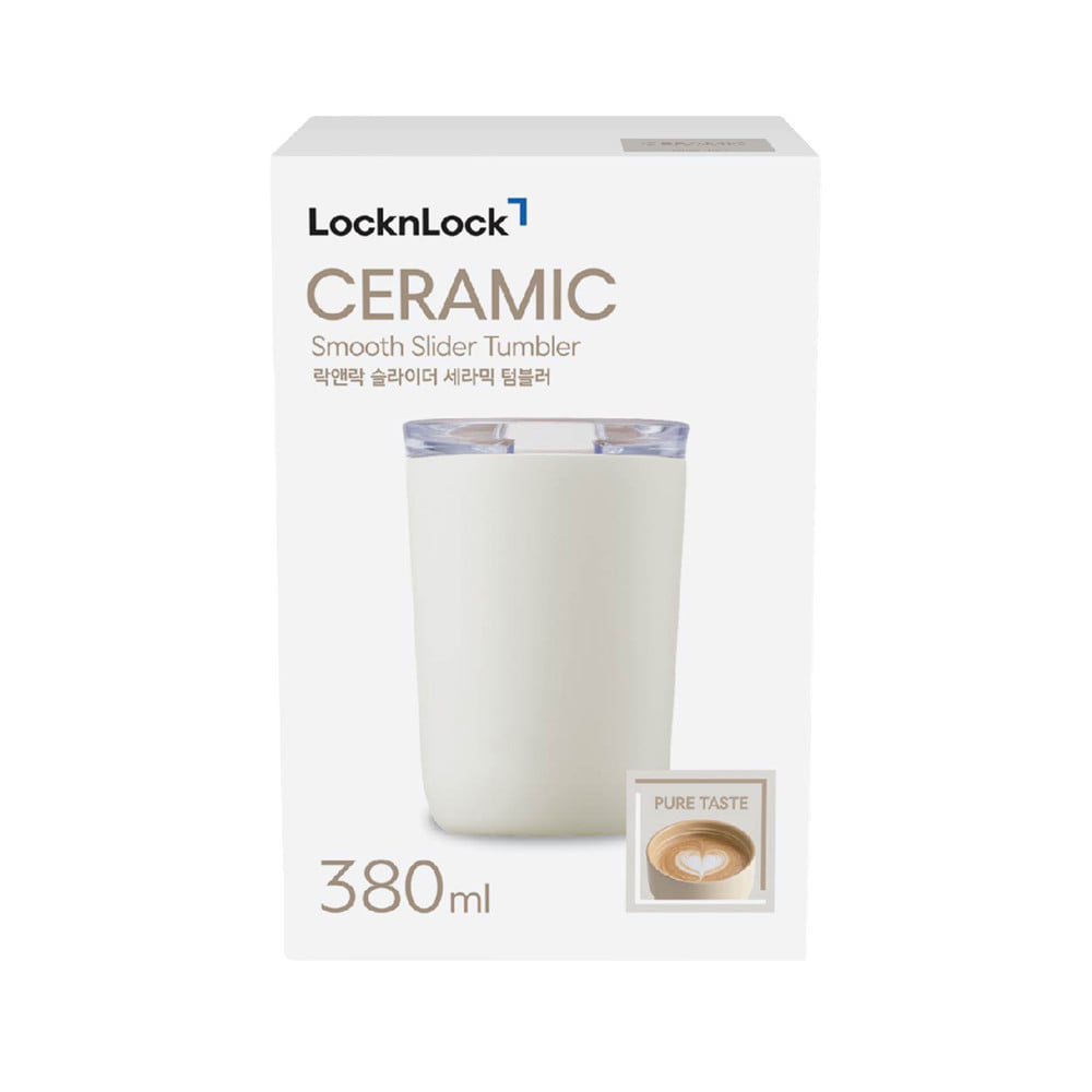 กระติกสุญญากาศ 0.38 ลิตร LOCKNLOCK LNL4170 สีครีม