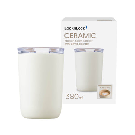 กระติกสุญญากาศ 0.38 ลิตร LOCKNLOCK LNL4170 สีครีม_1