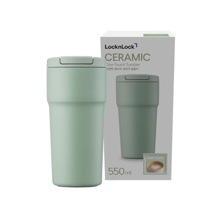 กระติกสุญญากาศ 0.55 ลิตร LOCKNLOCK LNL4130 สีเขียว_1