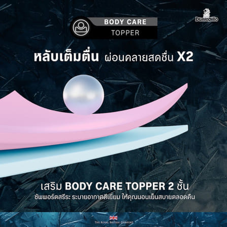 ที่นอนโฟม สุญญากาศ 3.5 ฟุต DUNLOPILLO MAJESTA FROST (พร้อมหมอนหนุน 1 ใบ)_7