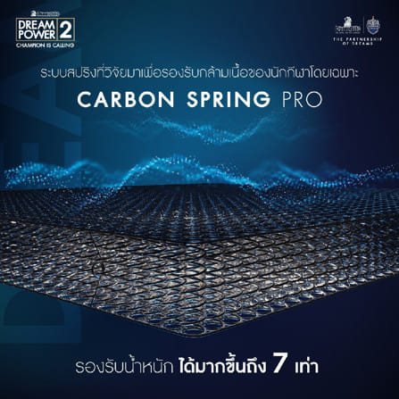 ที่นอนสปริง 6 ฟุต DUNLOPILLO DREAM POWER II (พร้อมชุดเครื่องนอน 11 ชิ้น)_10