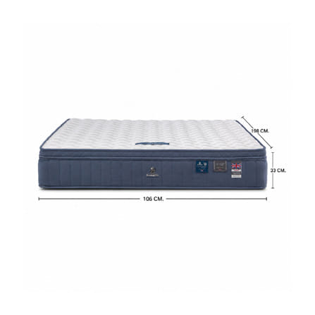 ที่นอนสปริง 3.5 ฟุต DUNLOPILLO DREAM POWER II (พร้อมชุดเครื่องนอน 7 ชิ้น)_17