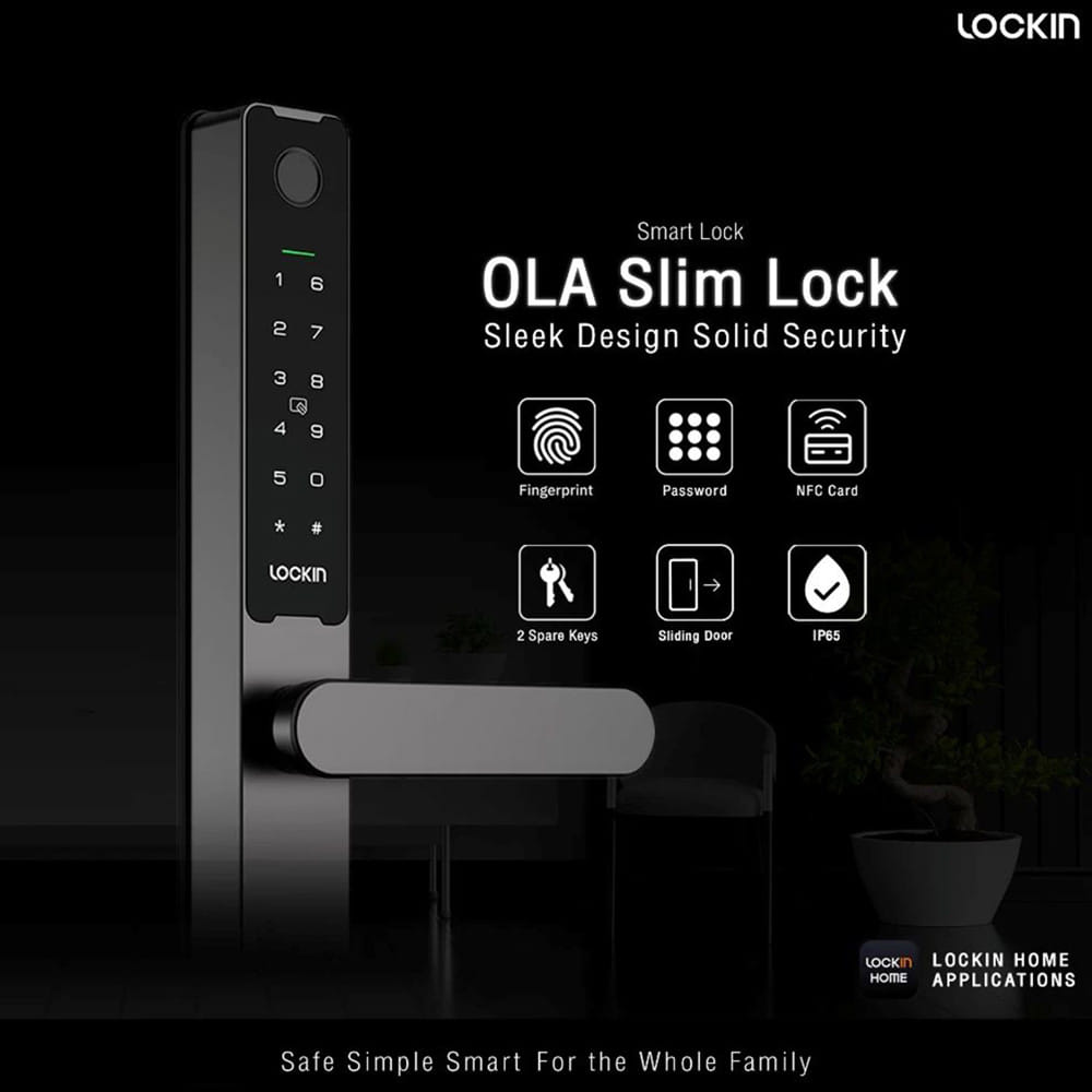 กลอนดิจิตอล LOCKIN OLA SLIM LOCK