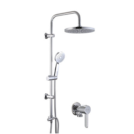 ฝักบัว RAIN SHOWER น้ำอุ่น NOVABATH IS-688-10H สีโครม_0