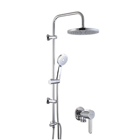 ฝักบัว RAIN SHOWER น้ำอุ่น NOVABATH IS-688-10H สีโครม_0
