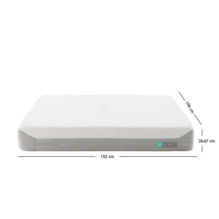 ที่นอนพ็อกเก็ตสปริง 5 ฟุต BEDGEAR รุ่น S1 (พร้อมหมอนหนุน 2 ใบ)_15