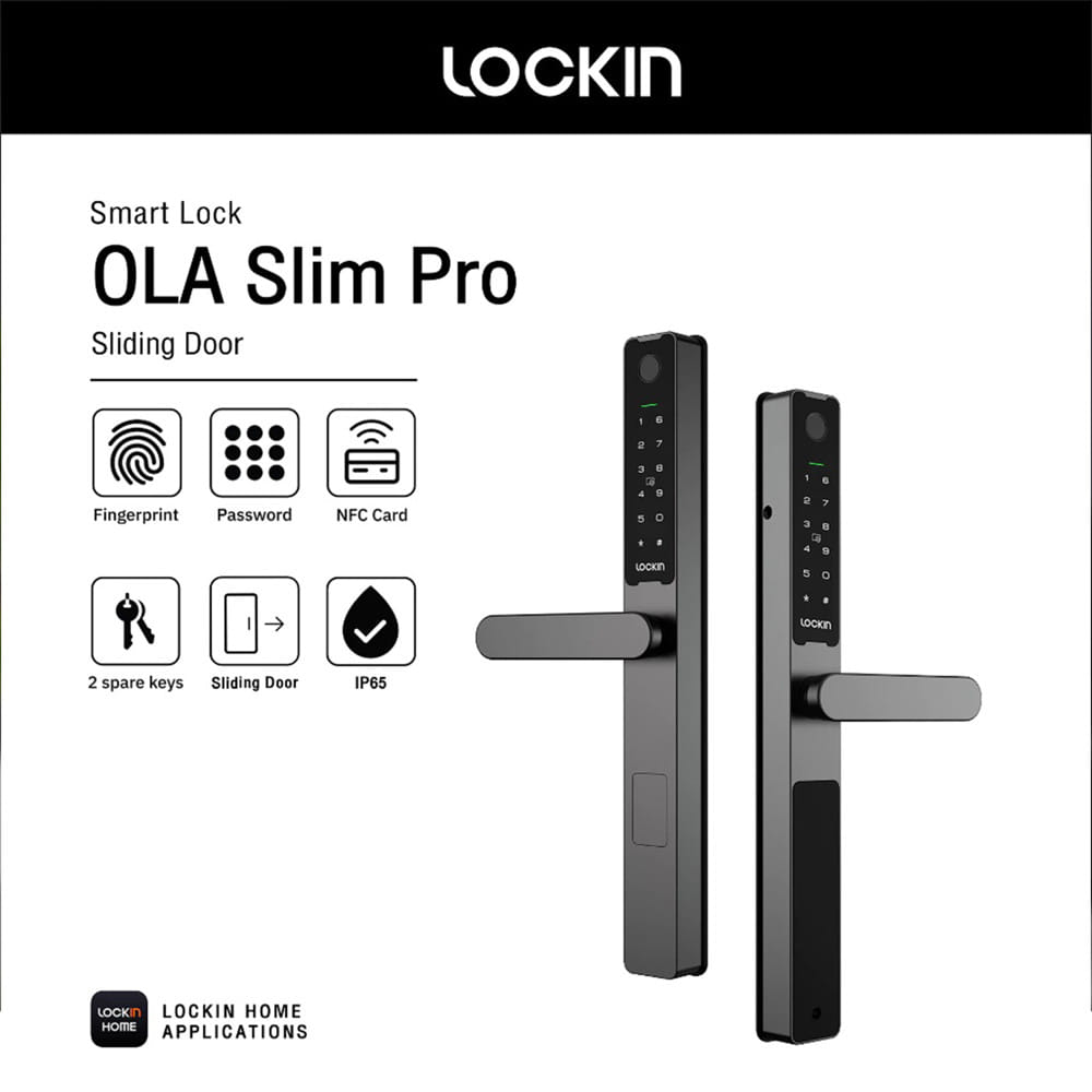 กลอนดิจิตอล LOCKIN OLA SLIM PRO