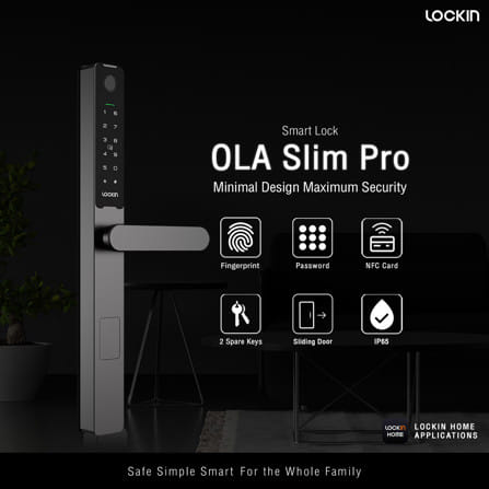 กลอนดิจิตอล LOCKIN OLA SLIM PRO_1