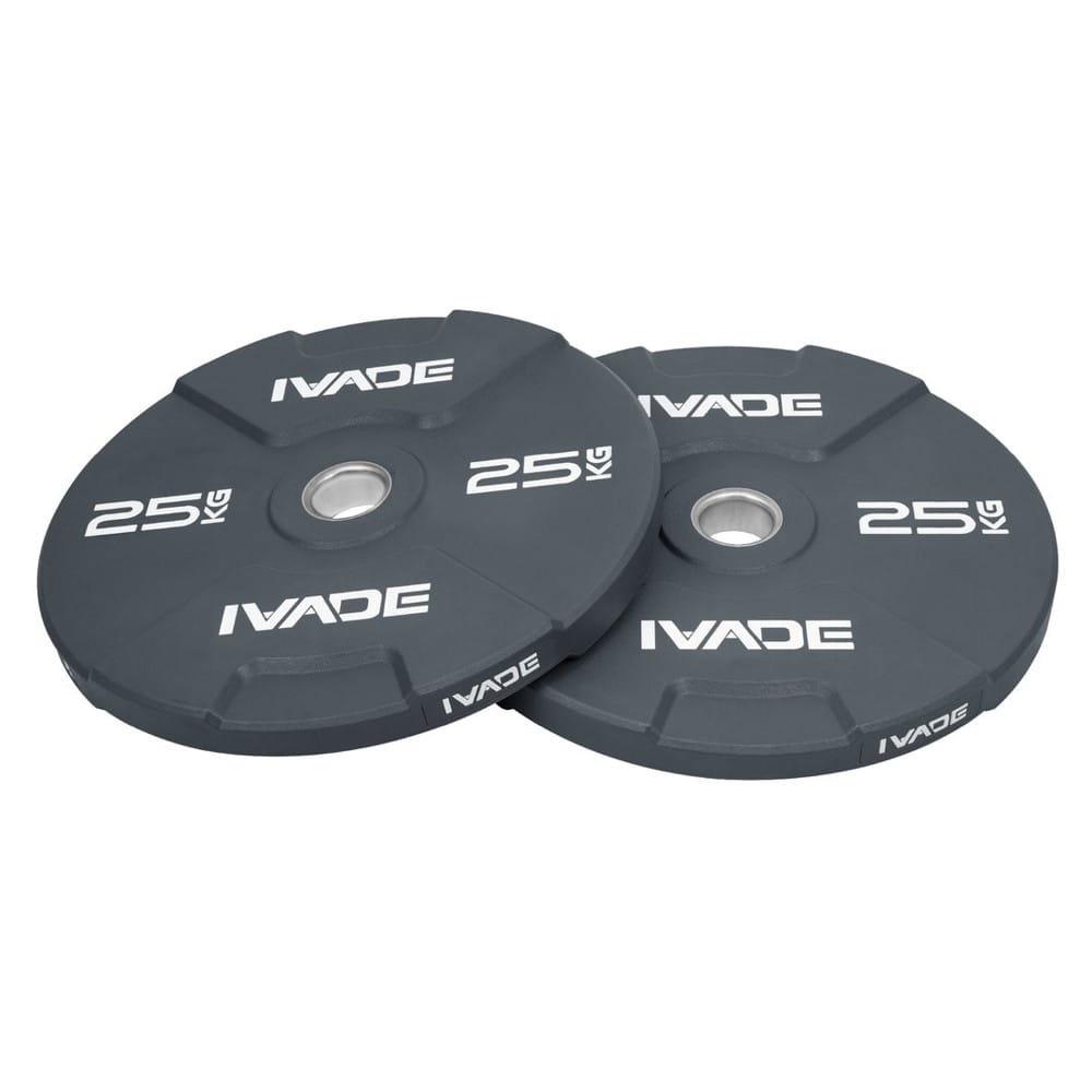 แผ่นน้ำหนัก IVADE HRX  PRO URETHANE MD1066 25 กก. 1 แผ่น