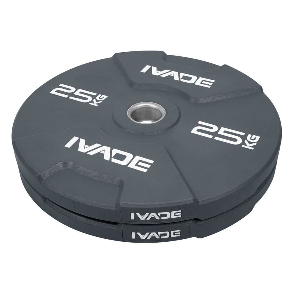 แผ่นน้ำหนัก IVADE HRX  PRO URETHANE MD1066 25 กก. 1 แผ่น