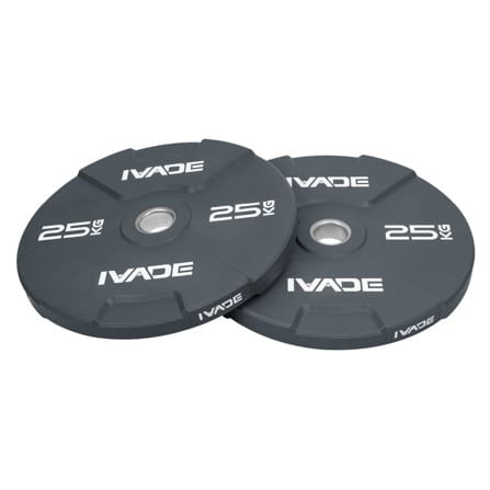 แผ่นน้ำหนัก IVADE HRX  PRO URETHANE MD1066 25 กก. 1 แผ่น_3